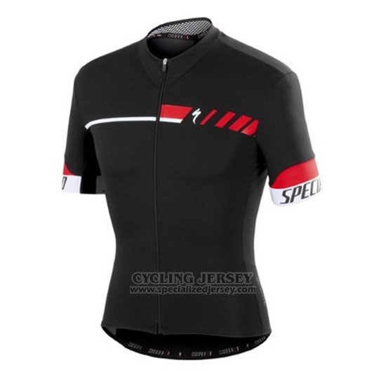 Men's Specialized SL Elite Cycling Jersey Bib Short 2015 Black Red